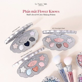  Bảng Phấn Mắt Flower Knows Màu Sắc Hiệu Ứng Mịn Màng Lâu Trôi 6.5g 