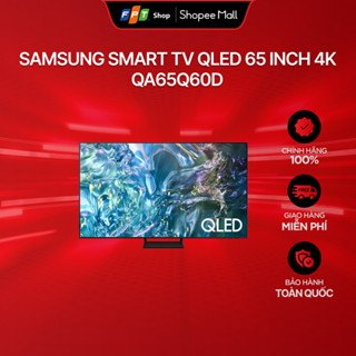 [Miễn phí giao - Không lắp đặt] Samsung Smart TV QLED 65 inch 4K QA65Q60D