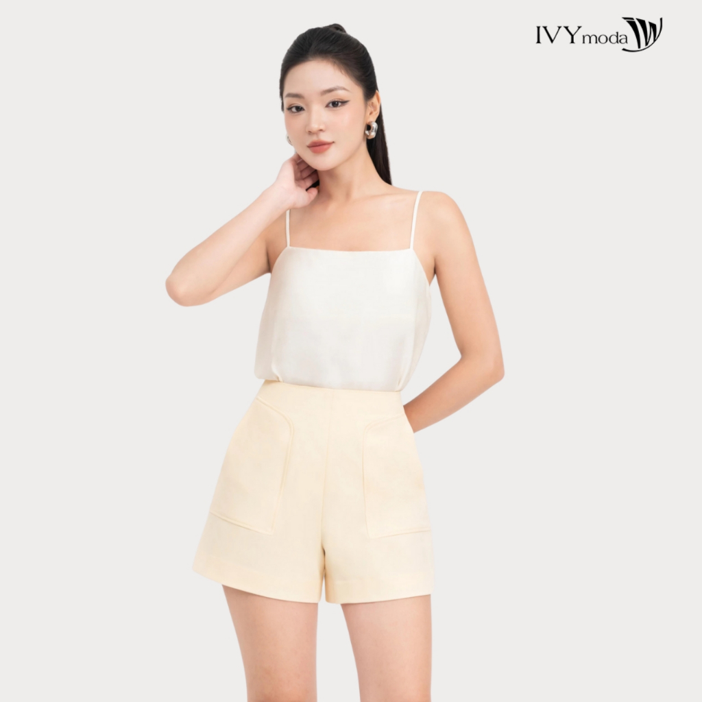 Quần shorts Tuysi túi kiểu nữ IVY moda MS 20M8805 | BigBuy360 - bigbuy360.vn
