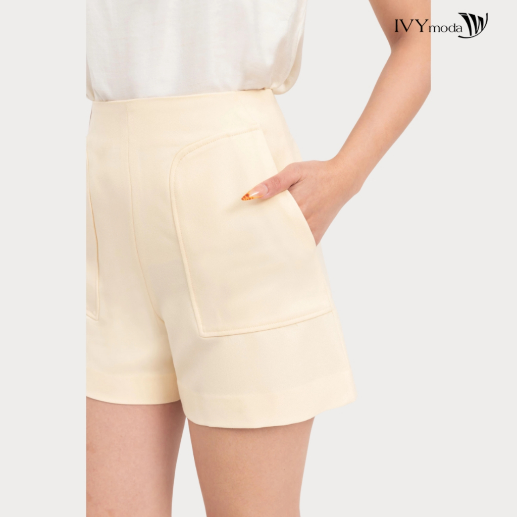 Quần shorts Tuysi túi kiểu nữ IVY moda MS 20M8805 | BigBuy360 - bigbuy360.vn