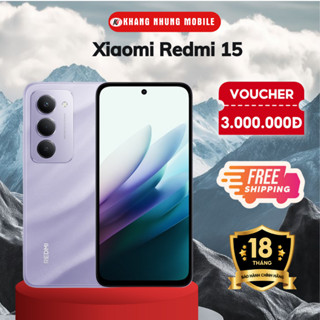 Điện Thoại Xiaomi Redmi 15 | Pin 7000MaH | Bản Quốc Tế - Bảo hành 18 Tháng - Khang Nung Mobile