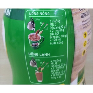 MILO [hủ 400g] THỨC UỐNG LÚA MẠCH [VN] Active Go Barley Powder