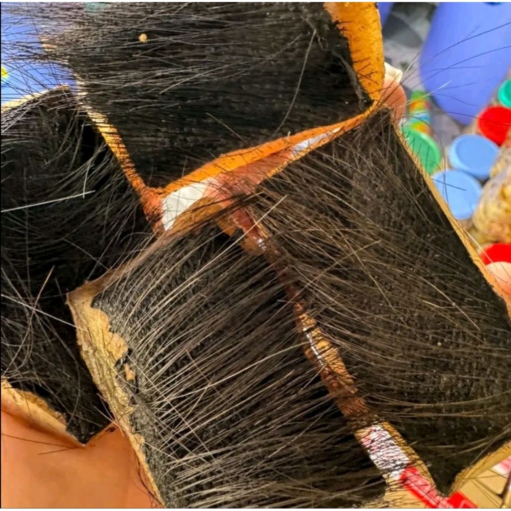 Da trâu khô có lông bỏ ví _3 miếng .