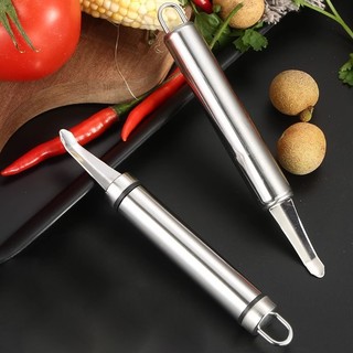 Dụng Cụ Lấy Hạt Nhãn, Hạt Vải & Làm Sạch Đầu Tôm – Inox 304
