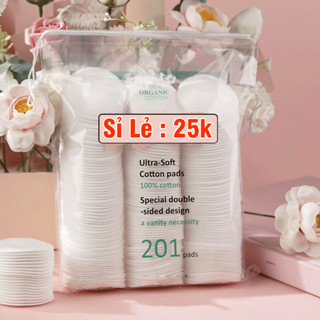   2025 Chính hãng  Bông tẩy trang Lmer 201 miếng mềm mịn mẫu mới 2025 