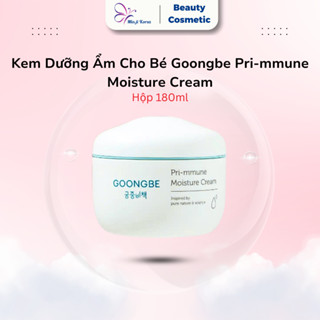 [Mẫu Mới] Kem Dưỡng Ẩm Goongbe Pri-mmune Moisture Cream GC Hàn Quốc, Làm Giảm Kích Ứng Và Giúp Da Bé Luôn Mềm Mại 180ml