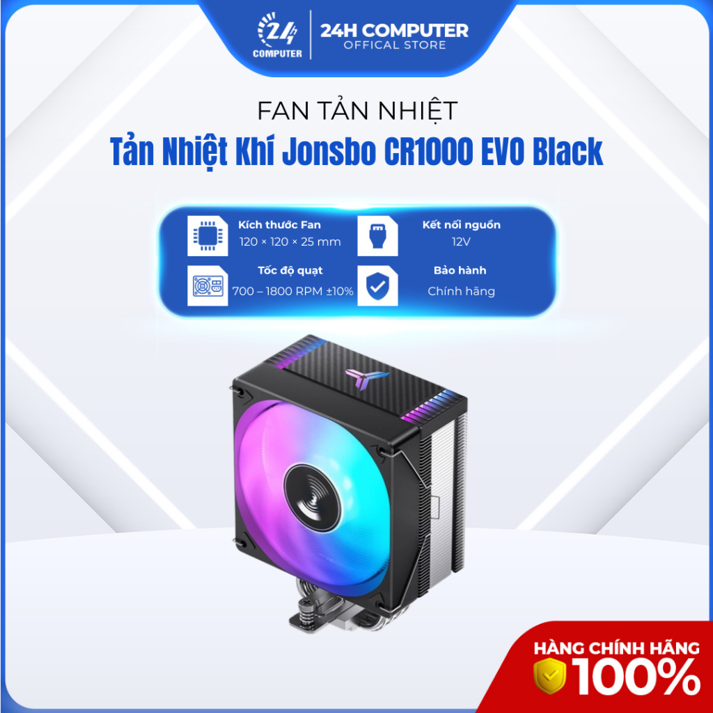 Tản Nhiệt Khí Jonsbo CR1000 EVO Black