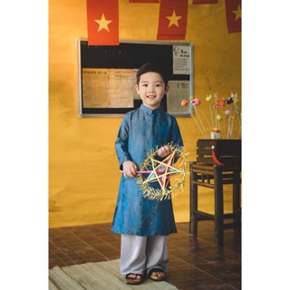  Áo Dài Thanh Thiện Bé Trai - Hoa Viên Nhã Ý - Lillie & Fairies 