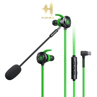  Tai Nghe Có Dây Gaming HOSAN Plextone G30 M762 Type C và 3.5mm Có Mic Rời Chống Ồn 