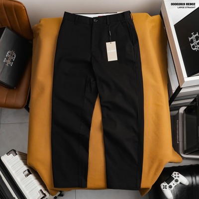 [FORM SUÔNG] Quần kaki nam Heboz urban dáng suông 3M, quần dài trơn basic dành cho nam - 00002819