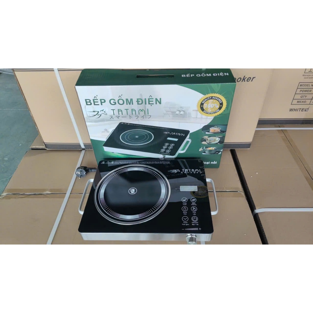 Bếp hồng ngoại, Bếp điện hồng ngoại TATAMI không kén nồi điều khiển cảm ứng công suất 3500W đa năng