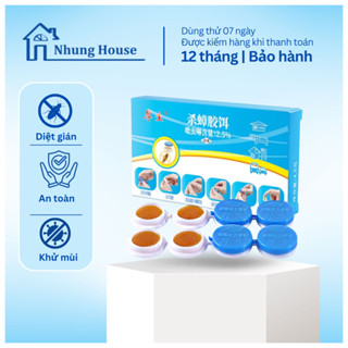  Combo 3 vỉ  1 vỉ 8 viên  diệt gián sinh học an toàn hiệu quả nhanh chóng dễ dùng tiện lợi 