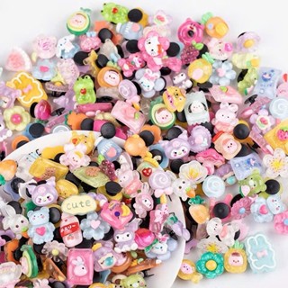 15 Charm Gắn Dép, Sticker Theo Tone Màu Trong Dễ Thương