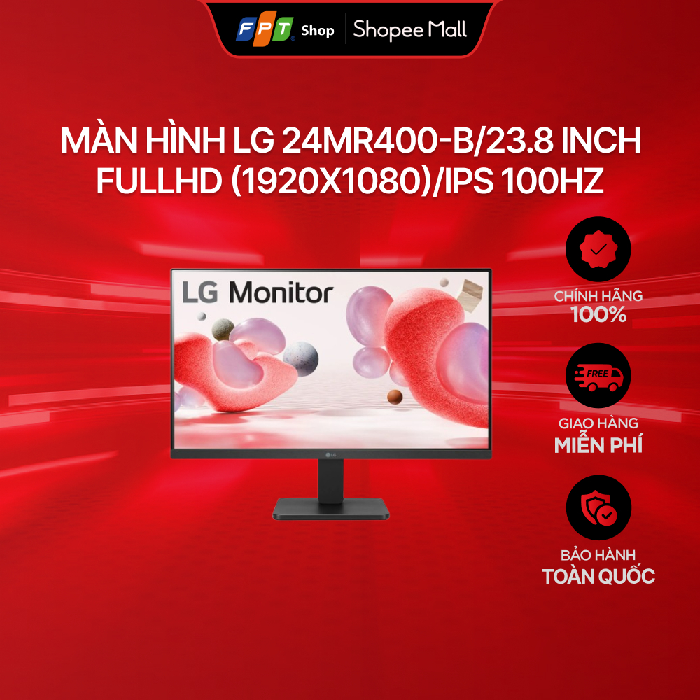 Màn hình LG 24MR400-B/23.8 inch FullHD (1920x1080)/IPS 100Hz
