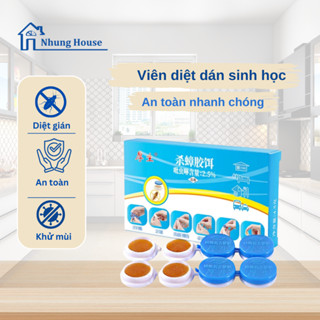  Viên diệt gián sinh học an toàn hiệu quả nhanh chóng dễ dùng tiện lợi vỉ 8 viên tiện lợi 