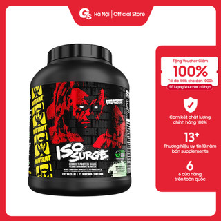  Sữa tăng cơ Mutant Iso Surge whey protein isolate & hydrolysate nhập khẩu Canada - Gymstore 