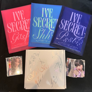  CÓ SẴN Album IVE SECRET Chính Hãng Nguyên Seal Đủ Ver 