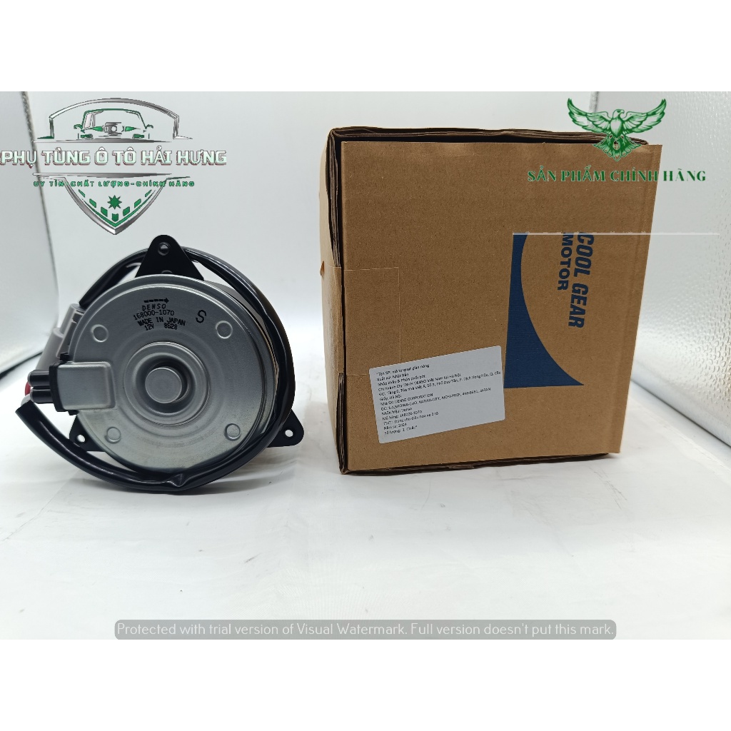 16363-0V180, Mô tơ quạt két nước,giàn nóng Toyota Wish 1.8,Toyota Camry Denso Japan