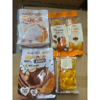  bánh mỳ tươi nhân kem anna lala bánh mỳ ăn sáng tiện lợi 