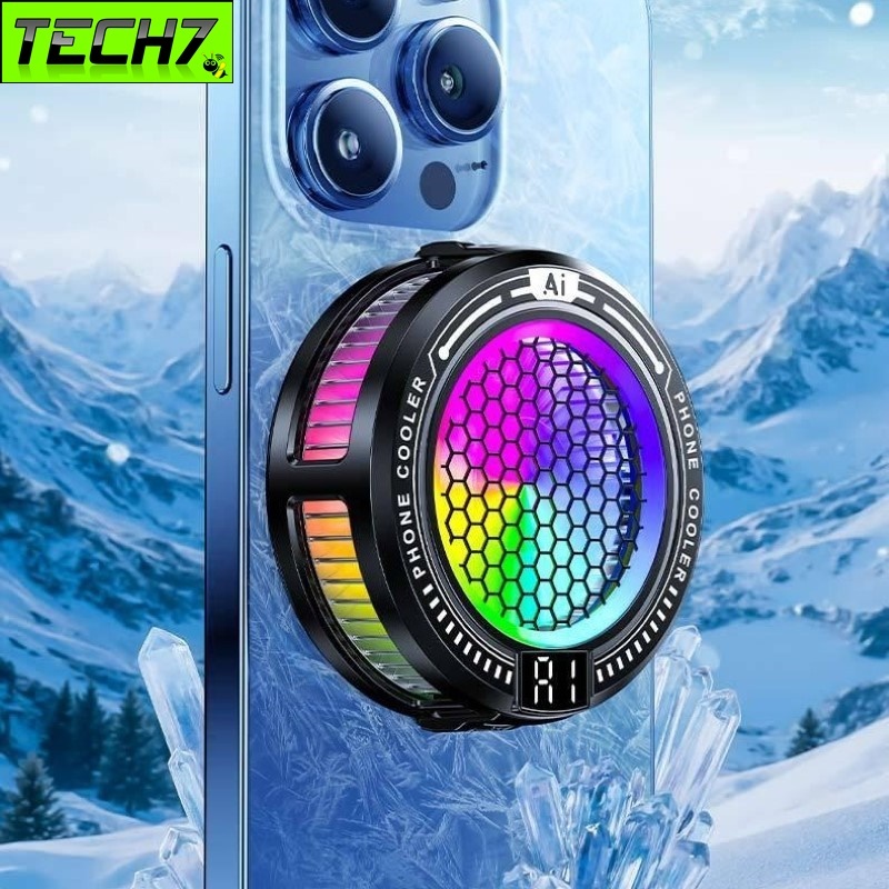 Tản nhiệt sò lạnh thông minh Led RGB TL10 Ai Gaming siêu mát cho điện thoại | BigBuy360 - bigbuy360.vn