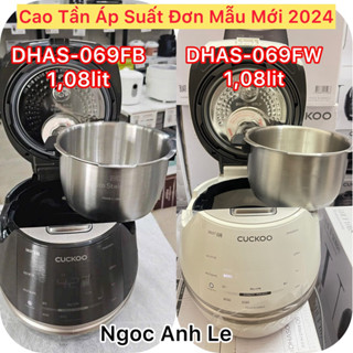   Ruột INOX  NỒI CƠM ĐIỆN CUCKOO CAO TẦN CRP-DHAS069FB 1.08L ruột nồi inox NỘI ĐỊA HÀN QUỐC_06 người 