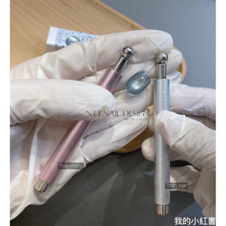  Nam châm cây 2 đầu kèm bi tròn hút mắt mèo làm móng 