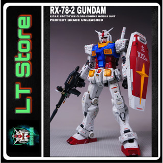 [CÓ SẴN] Mô Hình Lắp Ráp PGU RX-78-2 Unleashed Gundam (Tặng kèm led, máy bay và decal nước)