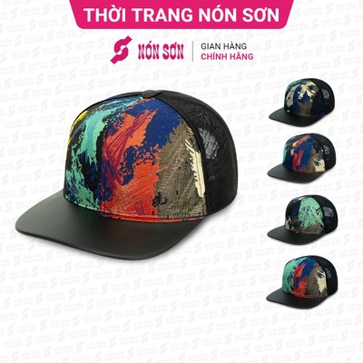 Mũ snapback hiphop NÓN SƠN màu ngẫu nhiên MC210FK1-HV1