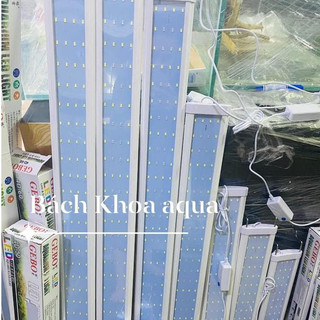 Đèn led máng Gebo 4D RGB kích thước 60-80cm cho bể thủy sinh lớn