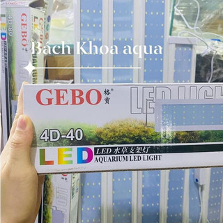 Đèn led máng Gebo 4D RGB kích thước 60-80cm cho bể thủy sinh lớn