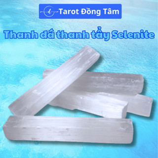  Đá Thanh Tẩy Selenite Thiên Nhiên Dùng Thanh Tẩy Tarot Sưu Tầm Trang Trí Tarot Đồng Tâm 