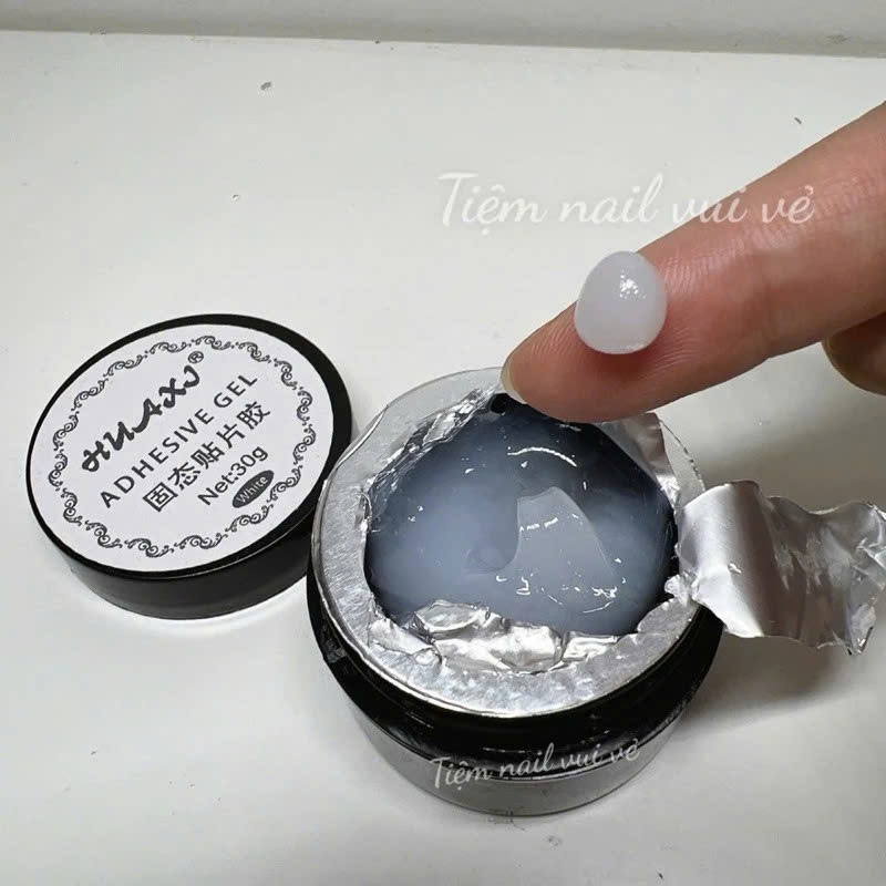 Gel nặn thú nặn charm gel định hình gắn móng huaxi hũ to 30Gam
