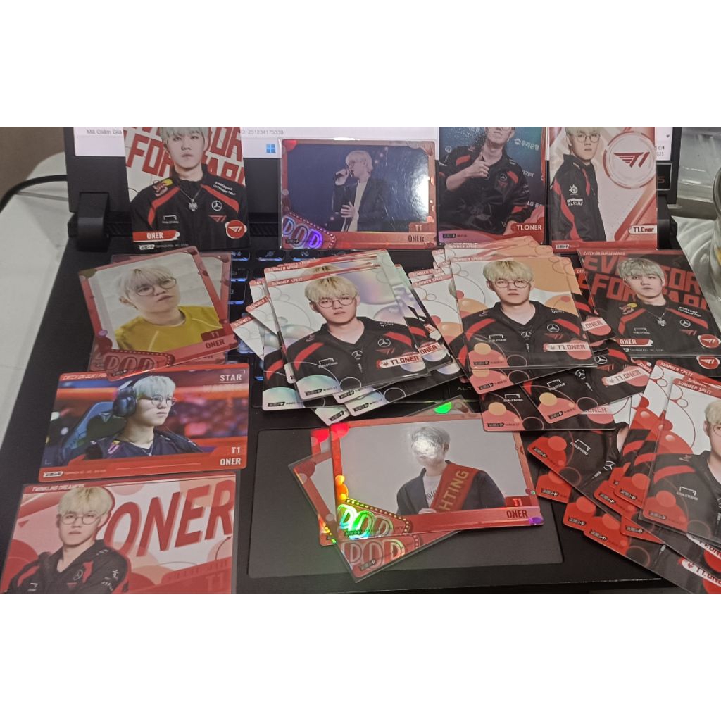 thẻ ảnh photocard buffun lck oner t1 hàng chính hãng NC sr SSR official