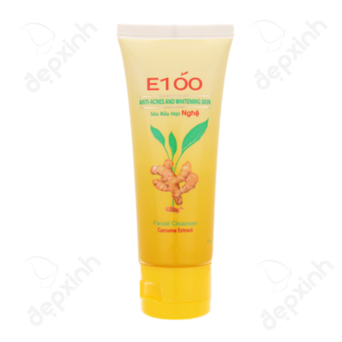 Sữa rửa mặt nghệ E100 50g