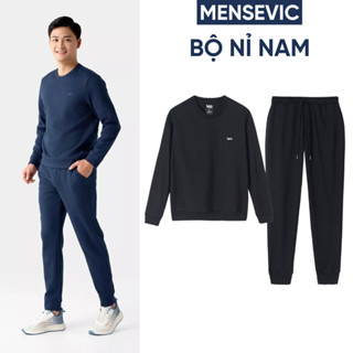 BỘ ĐỒ NỈ NAM MENSEVIC THỂ THAO THU ĐÔNG GIỮ ẤM, PHONG CÁCH, NĂNG ĐỘNG BDN01