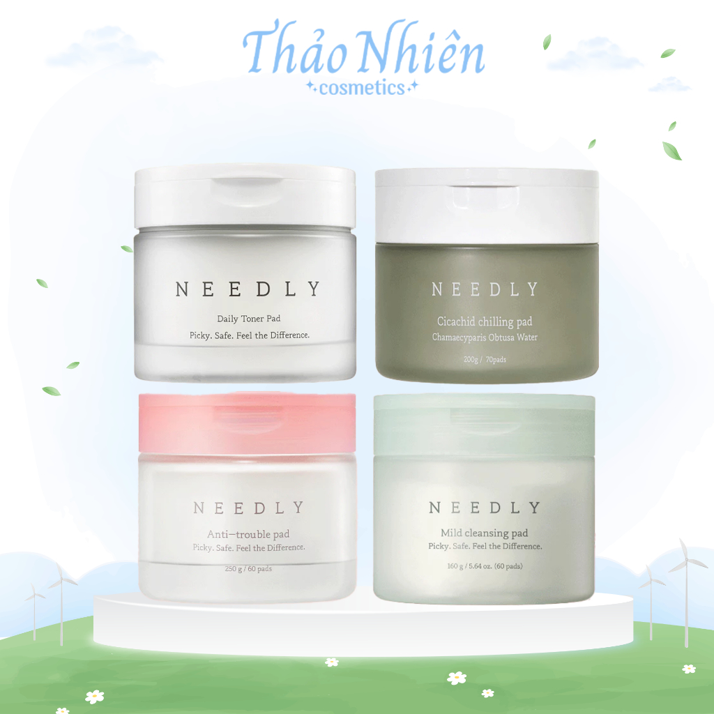 Nước hoa hồng dạng miếng Needly Toner Pad 280ml