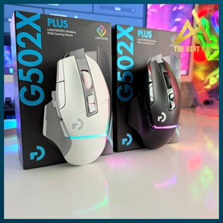 Chuột Máy Tính Không Dây Bluetooth Gaming G502 X Plus OEM Led RGB Màu Trắng 3 Chế Độ Kết Nối 12800 DPI Thiết Kế 10 Nút
