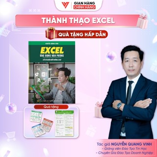 Sách Excel Ứng Dụng Văn Phòng ĐÀO TẠO TIN HỌC Từ Cơ Bản Đến Nâng Cao Có Kèm Video Khóa Học