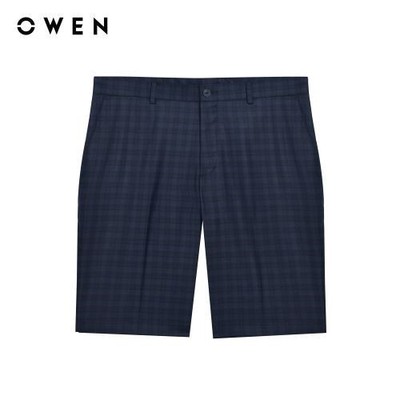 Owen - Quần short Trendy SV252496 màu Xanh tím than chất liệu TR Spandex