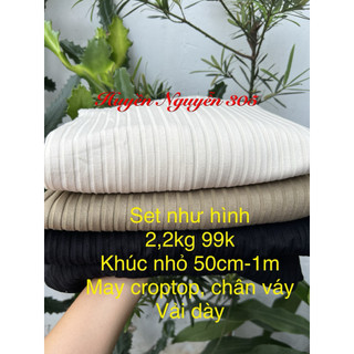 Combo Thun 100% Cotton 2c 4c (2kg 120k)