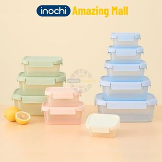  Hộp nhựa nắp gài Inochi Hokkaido Kín Hơi Dùng Được Lò Vi Sóng Nhiều Dung Tích Amazing Mall 