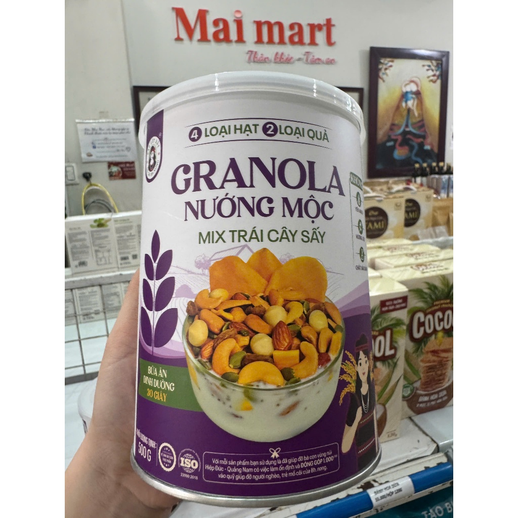 GRANOLA BH.NONG LON 500G
