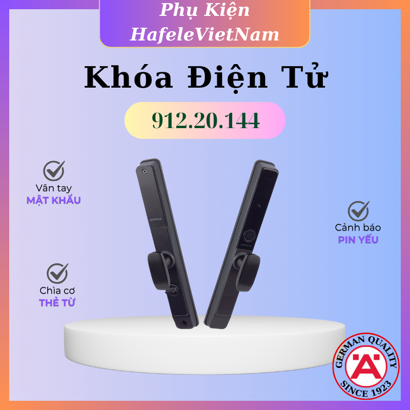 Khóa Điện Tử Hafele DL6600 912.20.144 - Dùng Cho Cửa Nhôm