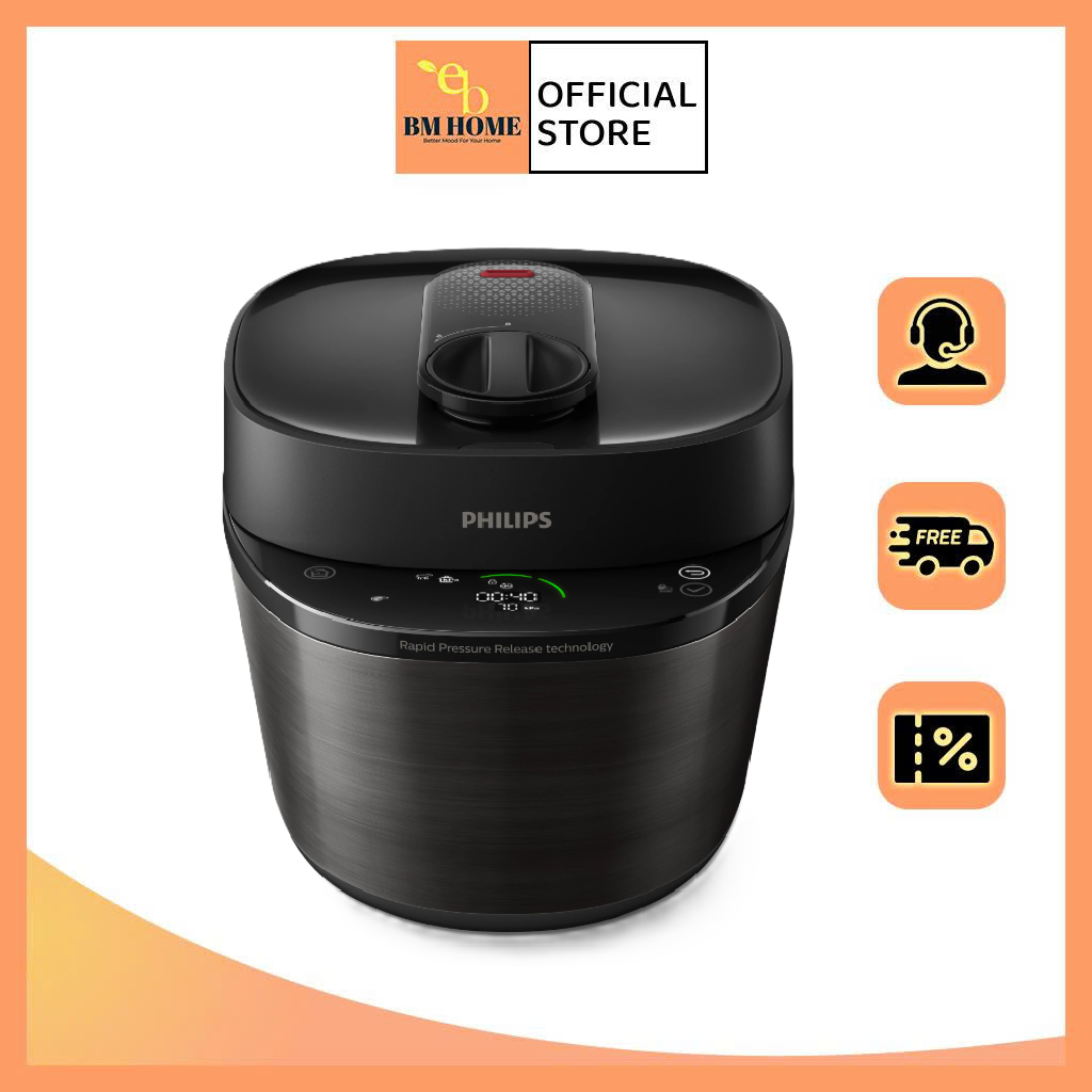 Nồi áp suất đa năng điện tử Philips HD2151 - Hàng chính hãng bảo hành 24 tháng