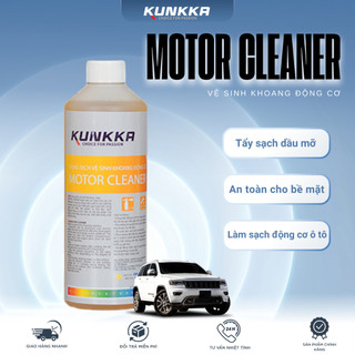  Dung dịch vệ sinh khoang máy rửa động cơ tẩy sạch dầu mỡ 500ml Motor Cleaner Kunkka 
