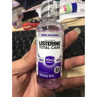 Nước Súc Miệng Listerine Chai Nhỏ 100ml Tiện Lợi