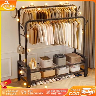 𝐎𝐥𝐢𝐟𝐞 Kệ Treo Quần Áo Đa Năng Thanh Treo Quần Áo Cao Cấp Thép Cac Bon Sắc Sào Phơi Cao Cấp