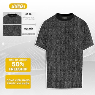  Áo thun nam tay ngắn cổ tròn AREMI chất liệu cotton cao cấp co giản thoáng mát thiết kế đơn giản trẻ trung ATS0038 