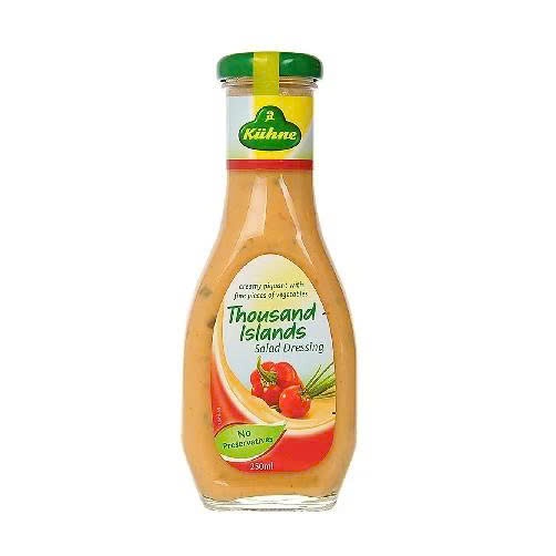 Xốt Trộn Salad Kuehne 250ml/ Salad Kiểu Pháp/ Salad Kiểu Mỹ/ Salad Kiểu Ý/ Salad Vị Bạc Hà/ Salad Ki