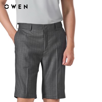 Owen - Quần short Trendy SV252501 màu Xám đậm chất liệu TR Spandex